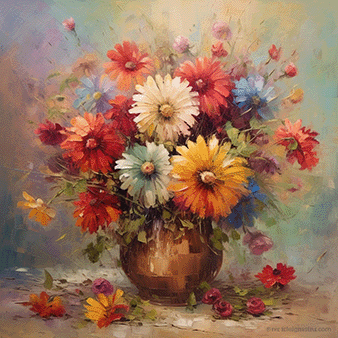oil painting of flowers oil painting of flowers